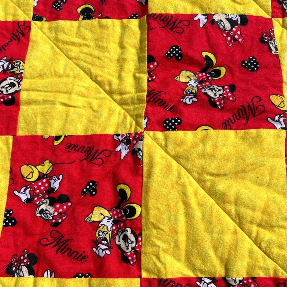 🔥🔥HP🔥🔥NWOT Minnie Mouse 4-pc Handmade Costume Baby Girl Sz 0-6 gift photo op - Picture 12 of 12